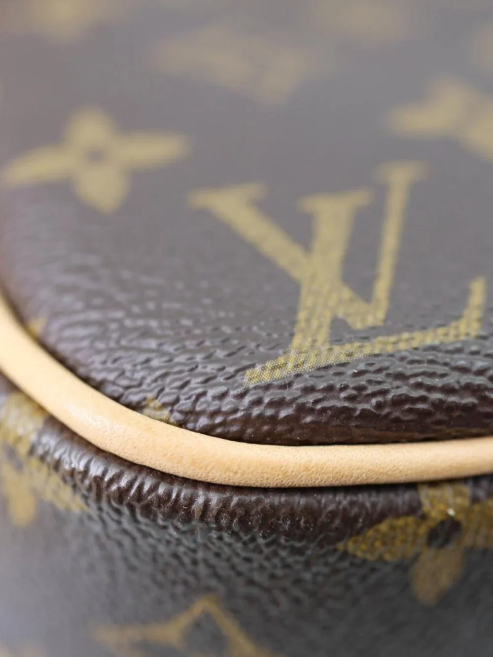 Louis Vuitton 2 Hangers Monogram Canvas Garment Cover Bag Brown